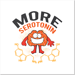 More Serotonin Posters and Art